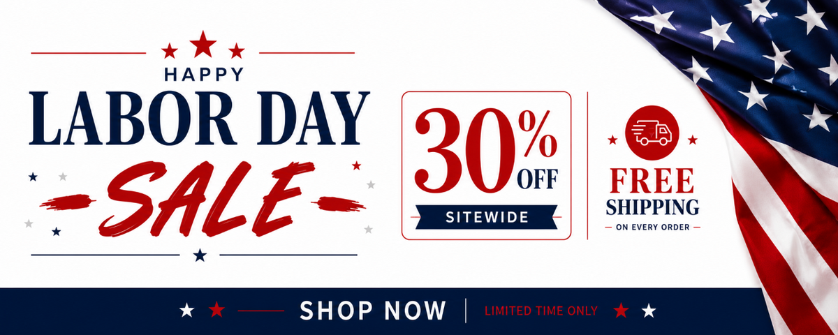 30% off sitewide Labor Day sale