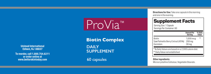 ProVia with Biotin
