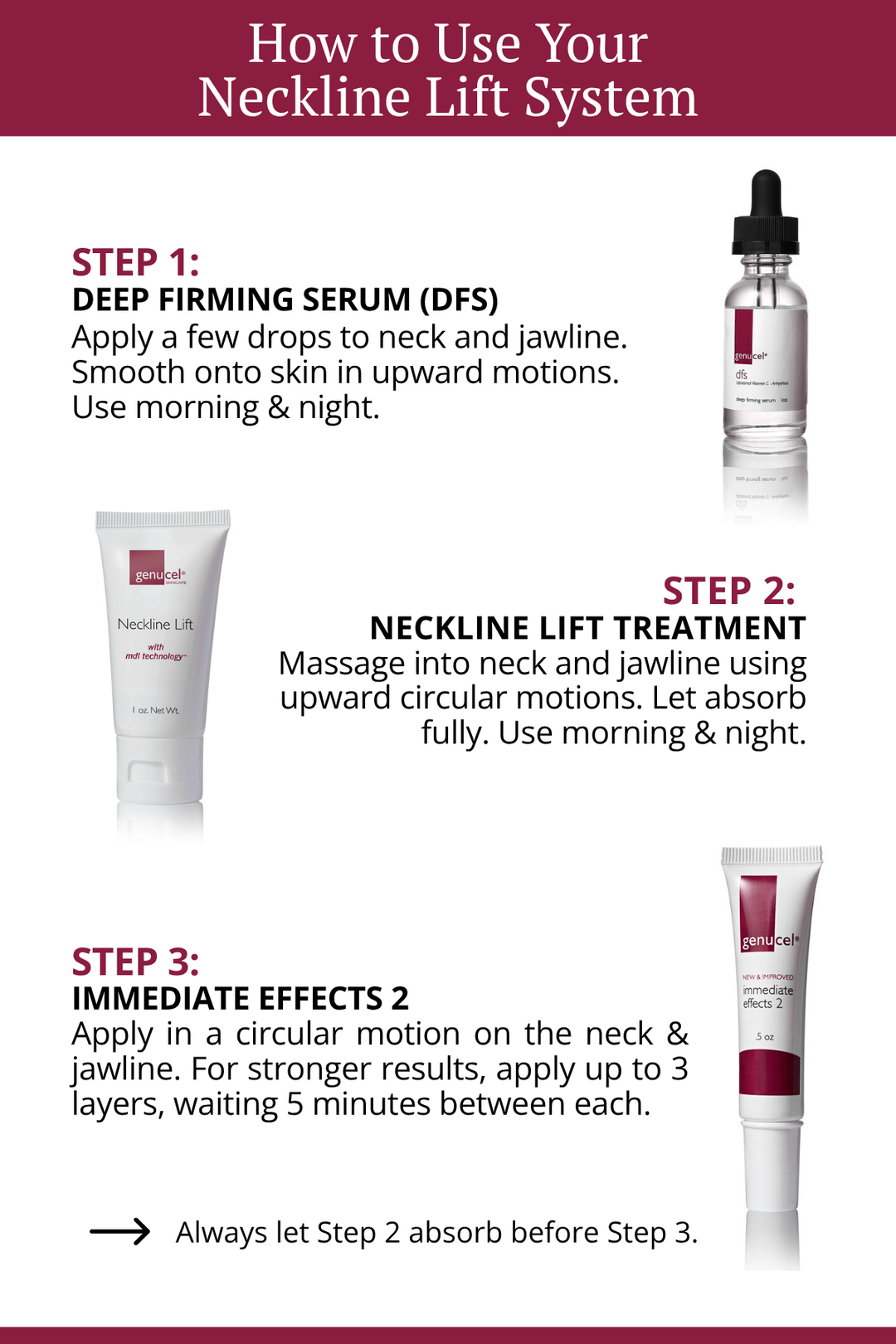 Neckline Lift Essentials Package