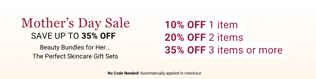 Mother's Day Sale - Save up to 35% off
